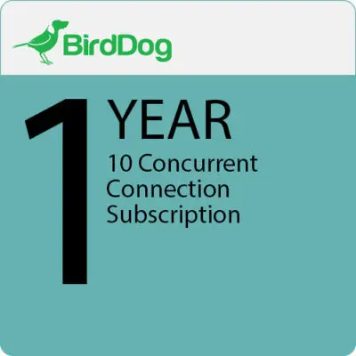 BirdDog 3 Concurrent connection subscription active for 30 days after activation.