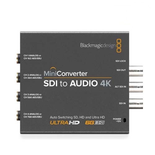 Blackmagic Design Mini Converter - SDI to Audio 4K