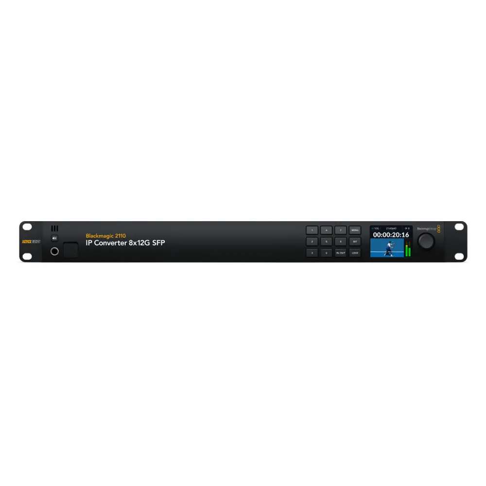 Blackmagic Design 2110 IP Converter 8x12G SFP