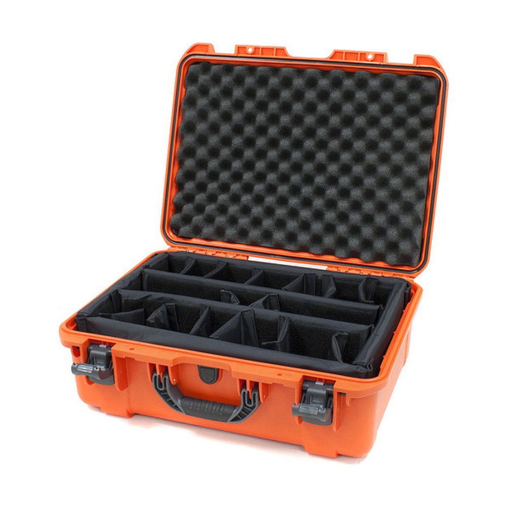 Nanuk 940 Case w/padded divider - Orange