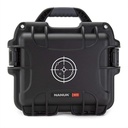 Nanuk 905 Case 905 empty - w/white target Logo - Black